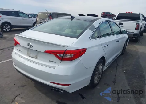 2015 Hyundai Sonata Limited z USA, uszkodzony, nr VIN 5NPE34AF4FH254975